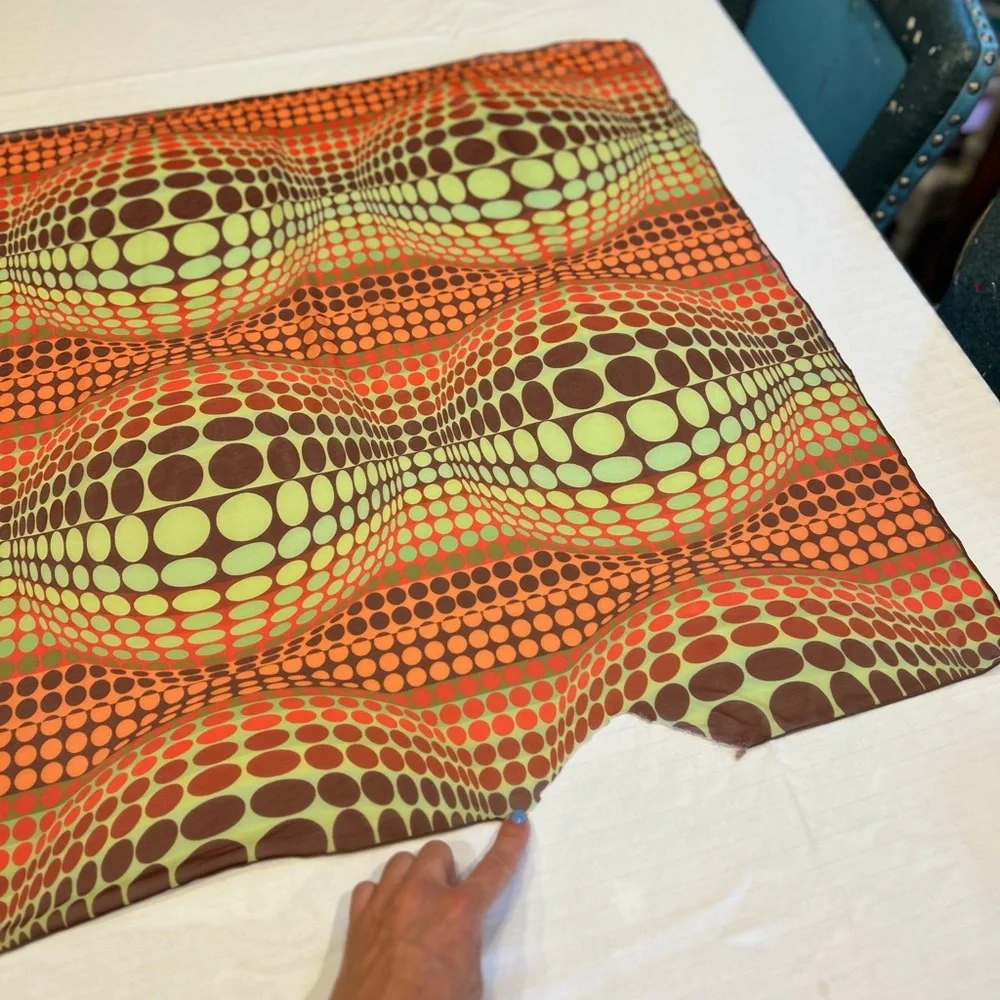 3D Psychedelic Scarf